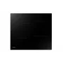 Samsung NZ64T3706A1 Juoda įmontuojama 60 cm zoninė indukcinė kaitlentė 4 zonos