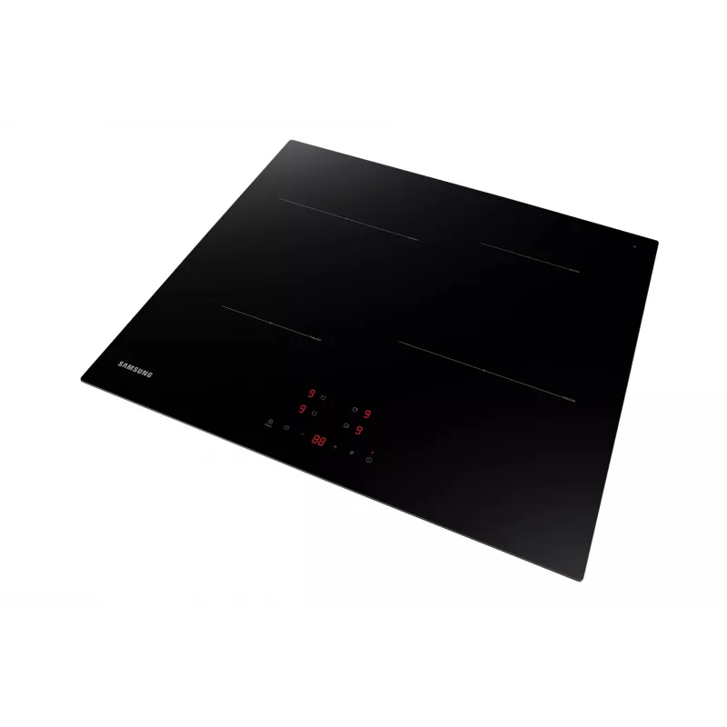 Samsung NZ64T3706A1 Juoda įmontuojama 60 cm zoninė indukcinė kaitlentė 4 zonos