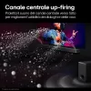 LG S95TR 9.1.5 kanalų garso juosta 810 W RMS su belaidžiu 220 W žemų dažnių garsiakalbiu, juoda