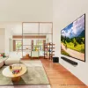LG S95TR 9.1.5 kanalų garso juosta 810 W RMS su belaidžiu 220 W žemų dažnių garsiakalbiu, juoda