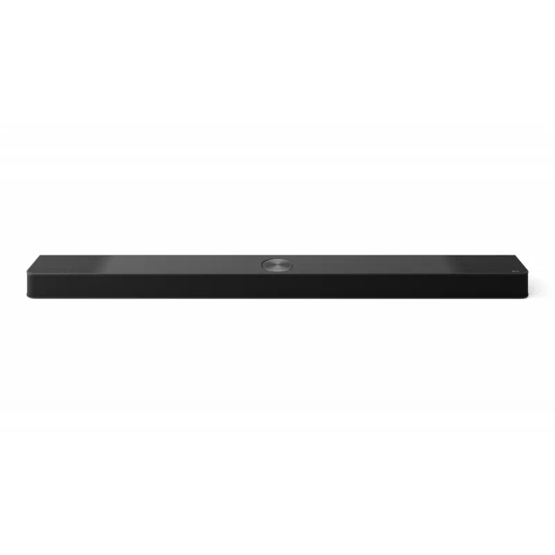 LG S95TR 9.1.5 kanalų garso juosta 810 W RMS su belaidžiu 220 W žemų dažnių garsiakalbiu, juoda