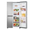 LG NatureFRESH GSBC40PYPE amerikietiškas šaldytuvas-šaldiklis Prime Silver E energijos klasė