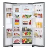 LG NatureFRESH GSBC40PYPE amerikietiškas šaldytuvas-šaldiklis Prime Silver E energijos klasė