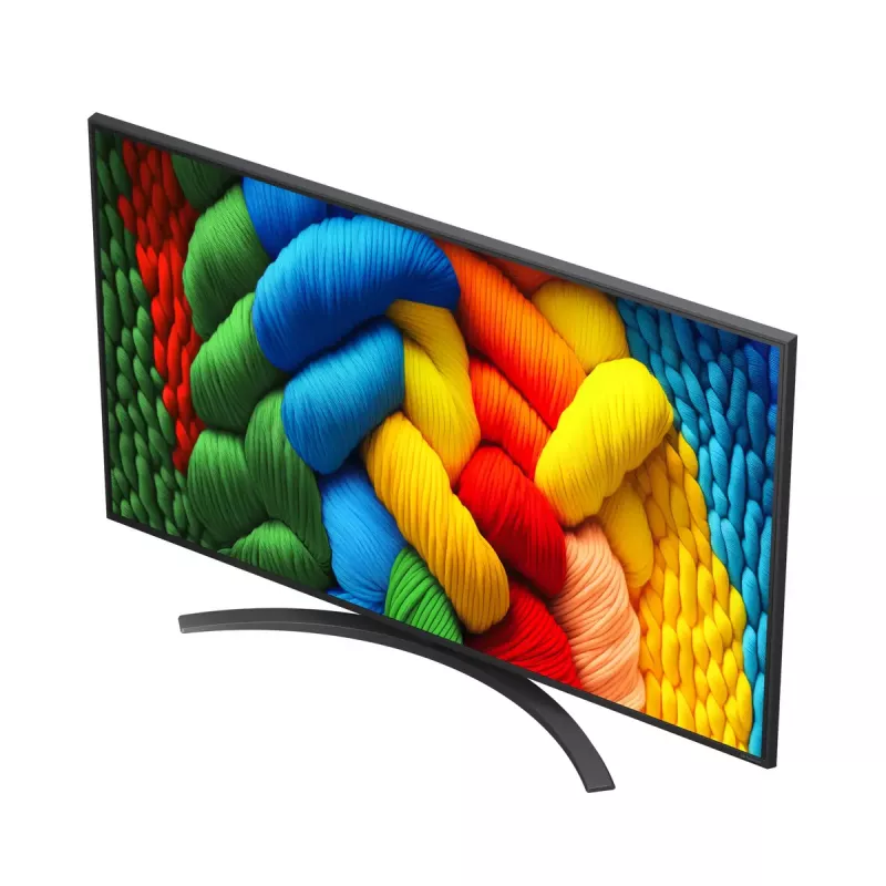 LG NanoCell AI 50NANO81A6A 127 cm (50 colių) 4K Ultra HD išmanusis televizorius Wi-Fi juodas