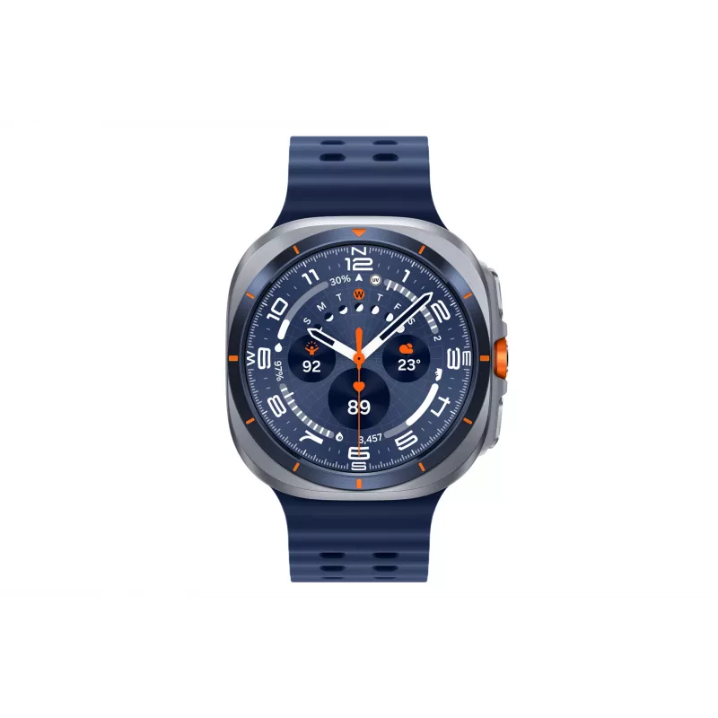 Samsung Galaxy Watch Ultra 3,81 cm (1,5 colio) AMOLED 47 mm Skaitmeninis 480 x 480 pikselių Liečiamas ekranas 4G Mėlyna Wi-Fi GPS (palydovas)