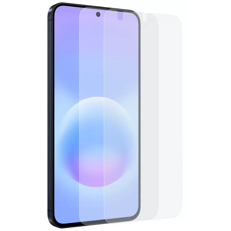 Samsung EF-UA576CTEGWW skaidri apsauginė plėvelė ekranui ir nugarėlei, 2 vnt.