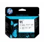 HP 91 Photo Black and Light Gray DesignJet spausdinimo galvutė, HP DesignJet Z6100 serija