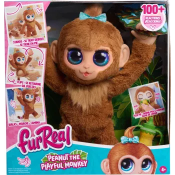 FurReal Peanut žaisminga Beždžionė, berniukams/mergaitėms, nuo 4 metų