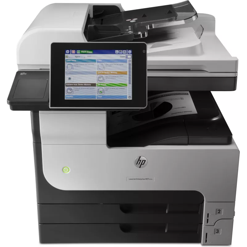HP LaserJet Enterprise MFP M725dn daugiafunkcis įrenginys, lazerinis, nespalvotas, 1200 x 1200 DPI, A3, tiesioginis spausdinimas, juoda, pilka