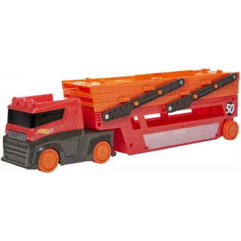Hot Wheels City Mega Hauler su talpa iki 50 automobilių 1:64 masteliu, nuo 3 metų