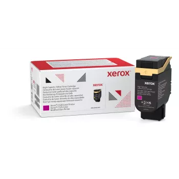 Xerox Genuine ® C320 spalvoto spausdintuvo / C325 daugiafunkcio spalvoto įrenginio geltona didelės talpos tonero kasetė (5500 puslapių) - 006R04830