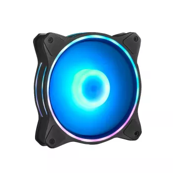 CHIEFTEC ZF-1425RGB 140 mm kompiuterio korpuso ventiliatorius, 600–1600 RPM, hidraulinis guolis, daugiaspalvis RGB