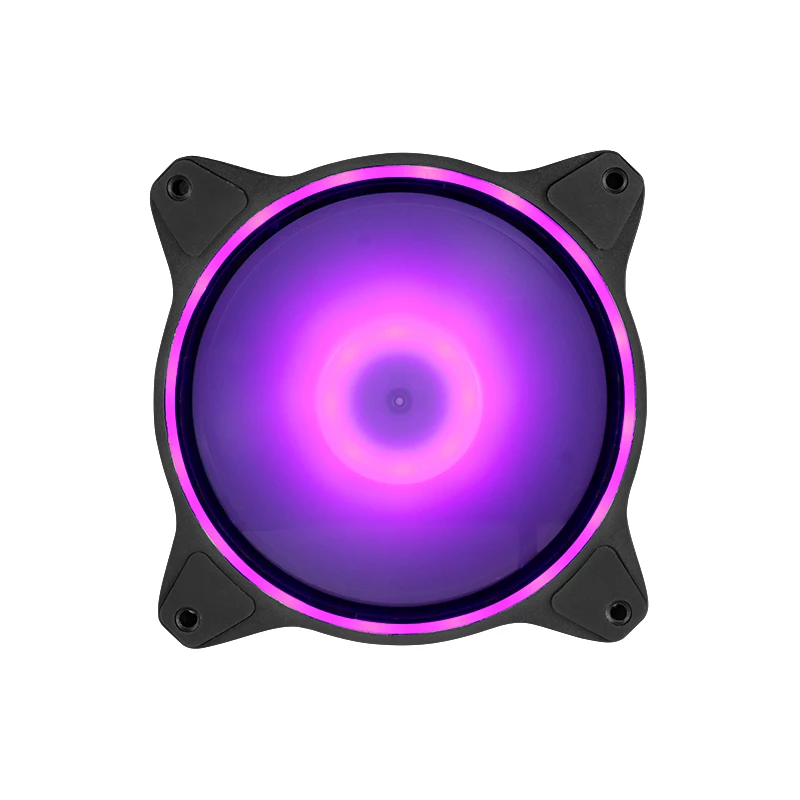 CHIEFTEC ZF-1425RGB 140 mm kompiuterio korpuso ventiliatorius, 600–1600 RPM, hidraulinis guolis, daugiaspalvis RGB