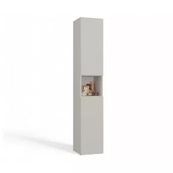 Vonios kolonėlė Top E Shop NEL, laisvai pastatoma, 2 durų, kashmyro laminatas, 1740×310×300 mm, 5 lentynų