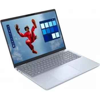 Nešiojamas kompiuteris Dell 16 Plus DB16250 – Intel Core Ultra 9 288V, 16 colių Quad HD+ jutiklinis ekranas, 32 GB RAM, 1 TB SSD, Windows 11 Pro, mėlynas