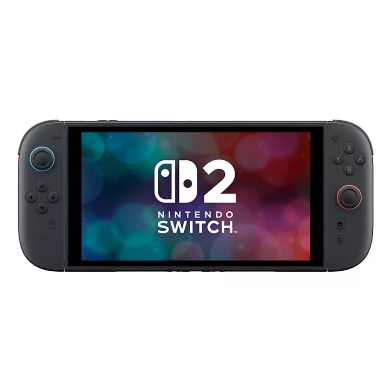 Žaidimų konsolė Nintendo Switch 2 juoda – 7,9 col. LCD 1920×1080, 120 Hz, 256 GB, 5220 mAh baterija, Wi‑Fi 6, Bluetooth, HDR10