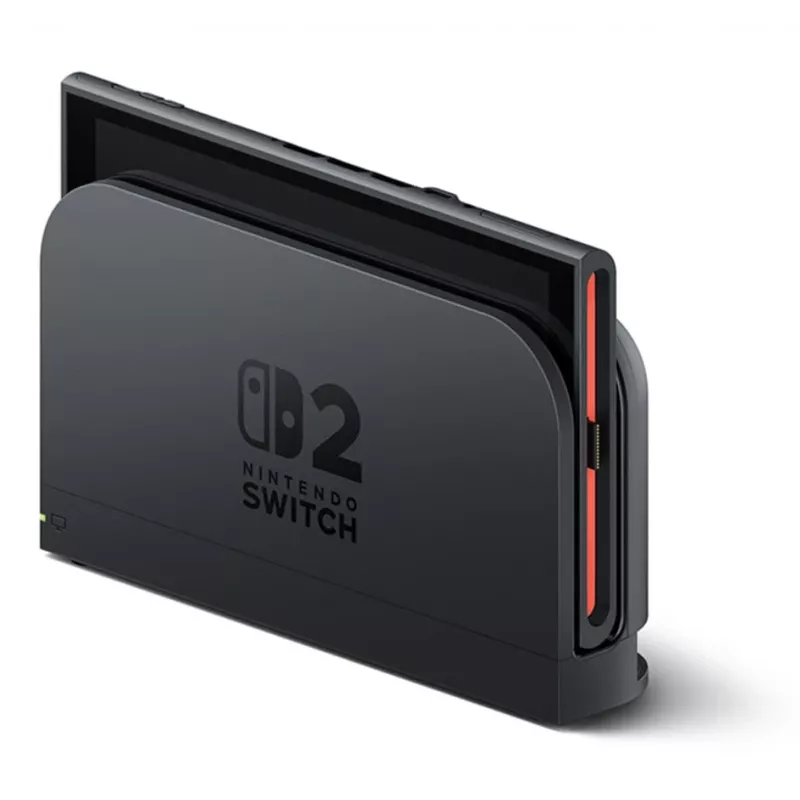 Žaidimų konsolė Nintendo Switch 2 juoda – 7,9 col. LCD 1920×1080, 120 Hz, 256 GB, 5220 mAh baterija, Wi‑Fi 6, Bluetooth, HDR10