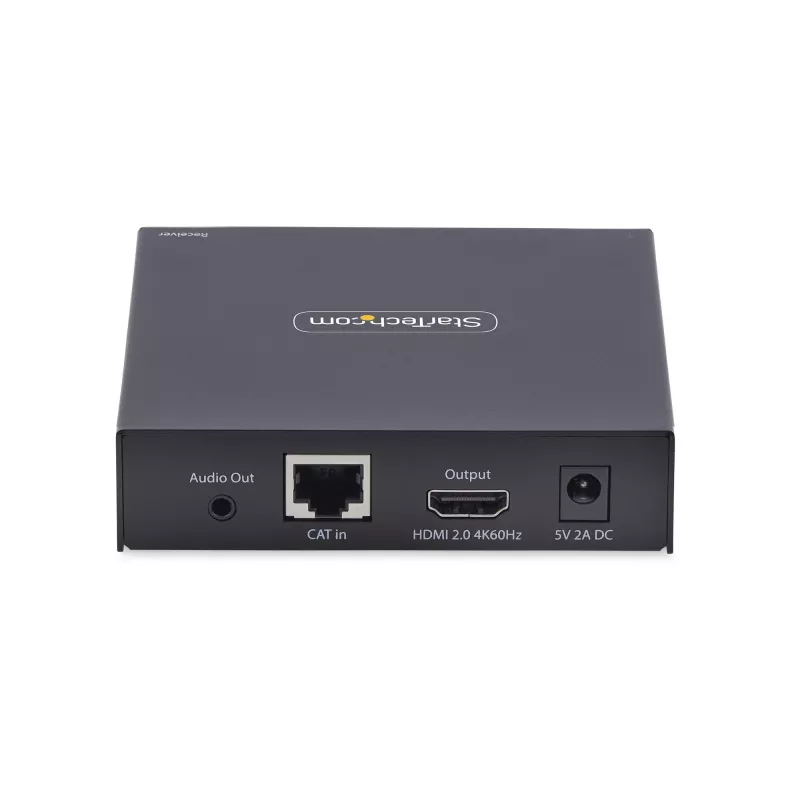 StarTech.com HDMI KVM imtuvas per IP tinklą, serijai IH2006, 4K 60Hz, be tvarkyklių, AVoIP, su montavimo rinkiniu, tik imtuvas
