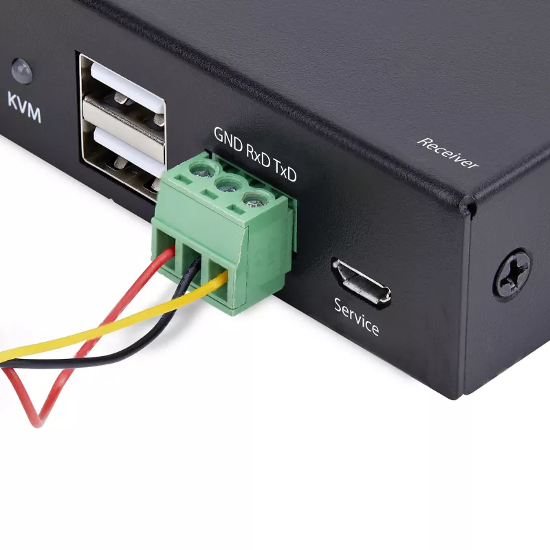 StarTech.com HDMI KVM imtuvas per IP tinklą, serijai IH2006, 4K 60Hz, be tvarkyklių, AVoIP, su montavimo rinkiniu, tik imtuvas