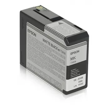 Epson Singlepack Matte Black T580800, matinė juoda, pigmentinis rašalas, 80 ml, 1 vnt.