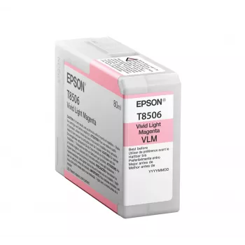 Epson T850600 Light Magenta kasetė, pigmentinis rašalas, 80 ml, 1 vnt.
