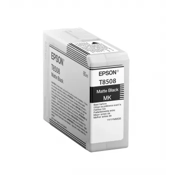 Epson T850800 kasetė vienetinė matinė juoda, pigmentinis rašalas, 80 ml