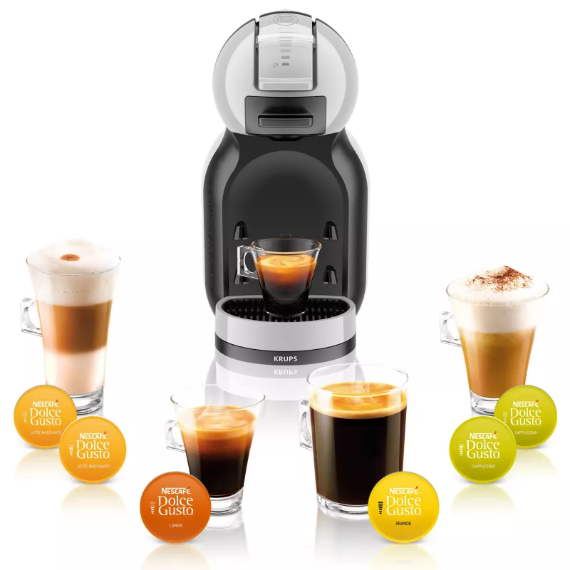 Krups Mini Me KP123 pusiau automatinis kavos aparatas kapsulėms, 0,8 L