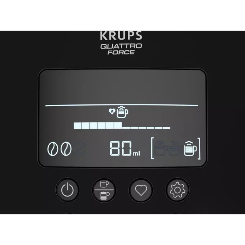 Krups Essential EA819N10 pilnai automatinis espresso aparatas 1.7 L