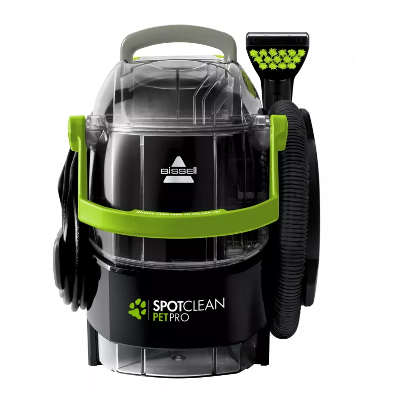 Bissell SpotClean Pet Pro nešiojamas giluminis valytuvas kilimams, juodas/žalias