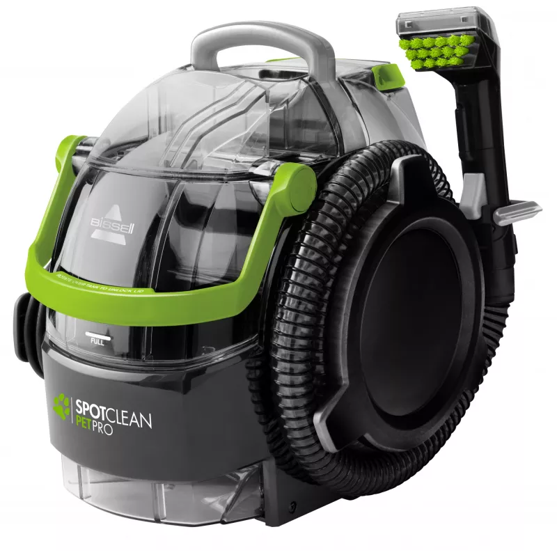 Bissell SpotClean Pet Pro nešiojamas giluminis valytuvas kilimams, juodas/žalias