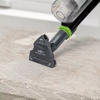 Bissell Multireach Active 3-in-1 Gyvūnų Plaukų Apmušalų Įrankis, Apmušalų antgalis, Rankinis dulkių siurblys, Juoda, Bissell, MultiReach Active 21V, 140 mm