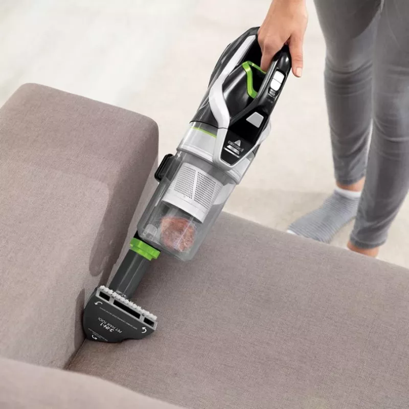 Bissell Multireach Active 3-in-1 Gyvūnų Plaukų Apmušalų Įrankis, Apmušalų antgalis, Rankinis dulkių siurblys, Juoda, Bissell, MultiReach Active 21V, 140 mm