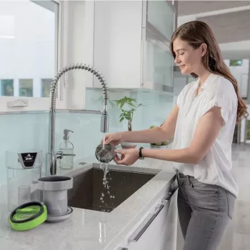 Bissell Multireach Active Pet Odor Management filtras, išankstinis filtras, lazdelinis dulkių siurblys, juoda, mėlyna, Bissell, MultiReach Active 21V, 100 mm