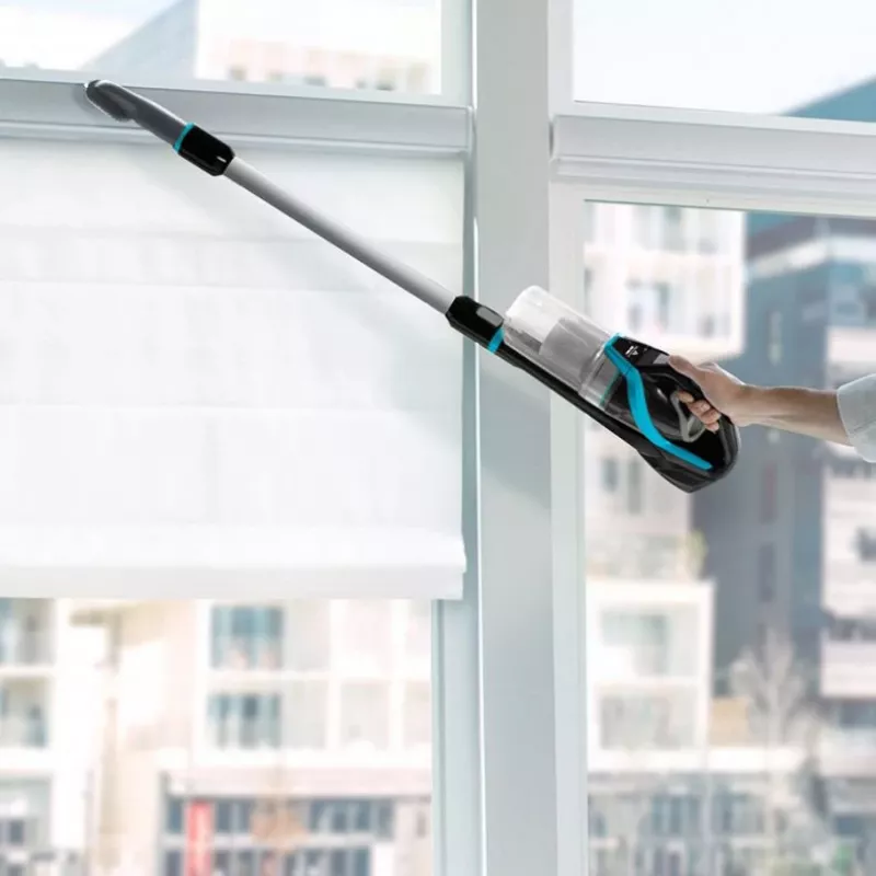 Bissell Multireach Active dulkėjimo šepetėlis, šepetėlis, lazdelinis dulkių siurblys, juoda, balta, Bissell, MultiReach Active 21V, 70 mm