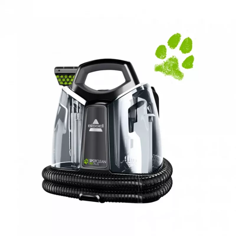 Bissell SpotClean Pet Plus šlapio ir sauso valymo mašina, juoda, permatoma