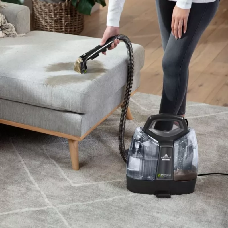 Bissell SpotClean Pet Plus šlapio ir sauso valymo mašina, juoda, permatoma