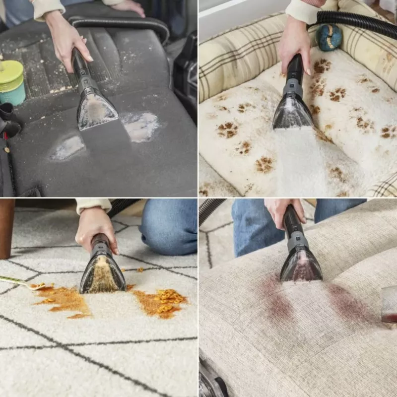 Bissell SpotClean C9 Pro nešiojamas kilimų valytuvas, juodas