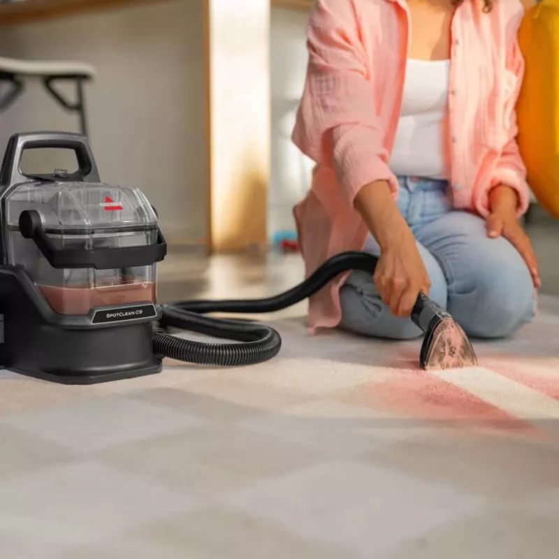 Bissell SpotClean C9 Pro nešiojamas kilimų valytuvas, juodas
