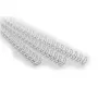 GBC Binding Wires MultiBind 8mm, sidabriniai, 130 lapų, A4, 187 mm, 88 mm, 100 vnt.