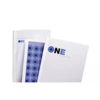 GBC Thermal Binding Covers Standard A4 12mm, A4, PVC, balta, 110 lapų, 1,2 cm, 124 mm