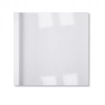 GBC LinenWeave terminiai viršeliai 3mm balti (100 vnt.), A4, PVC, balti, 30 lapų