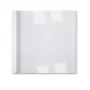 GBC LinenWeave terminiai viršeliai 3mm balti (100 vnt.), A4, PVC, balti, 30 lapų