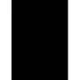 GBC Poly Opaque A4 300 Micron viršelis dokumentams, 25 vnt., juodas, matinis, PVC