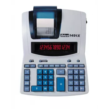 Rexel Ibico 1491X Professional 14 skaitmenų terminis spausdinimo skaičiuotuvas