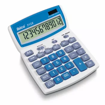 Stalinis skaičiuotuvas Rexel Ibico 212X, 12 skaitmenų