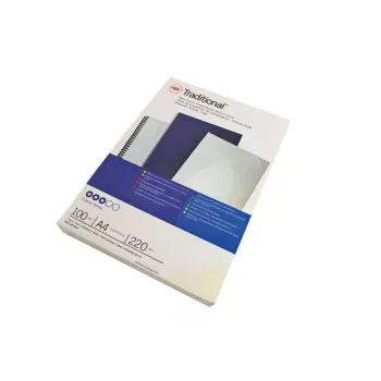 GBC ibiStol įrišimo viršeliai A4, balti matiniai, 350 gsm