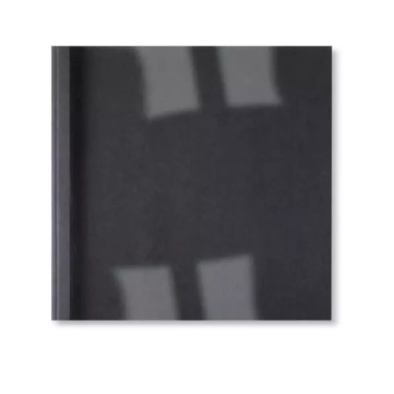 GBC LeatherGrain terminiai viršeliai 3mm juodi (100 vnt.), A4, PVC, mėlyni, permatomi, matiniai, 30 lapų, 3 mm