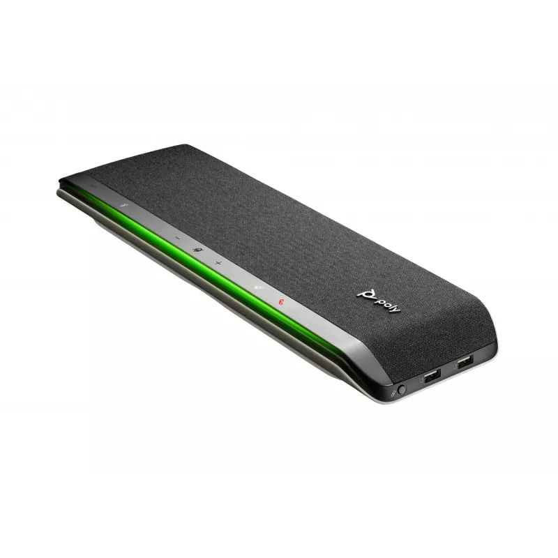 HP Poly Sync 60 garsiakalbis su mikrofonu, sidabrinis