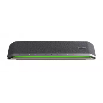 HP Poly Sync 60 garsiakalbių sistema su mikrofonu, sertifikuota Microsoft Teams, sidabrinė