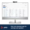 HP Poly Sync 60 garsiakalbių sistema su mikrofonu, sertifikuota Microsoft Teams, sidabrinė